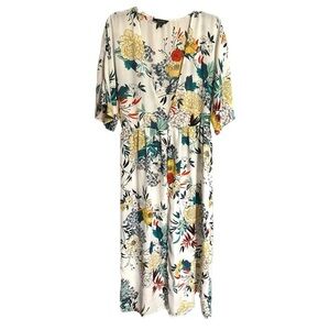 Floral long primark dress medium